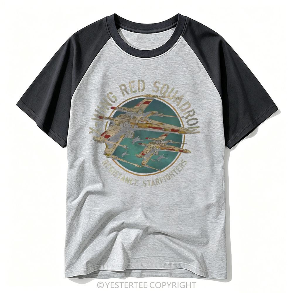  Starfighter Circle Badge Baseball T-shirt
