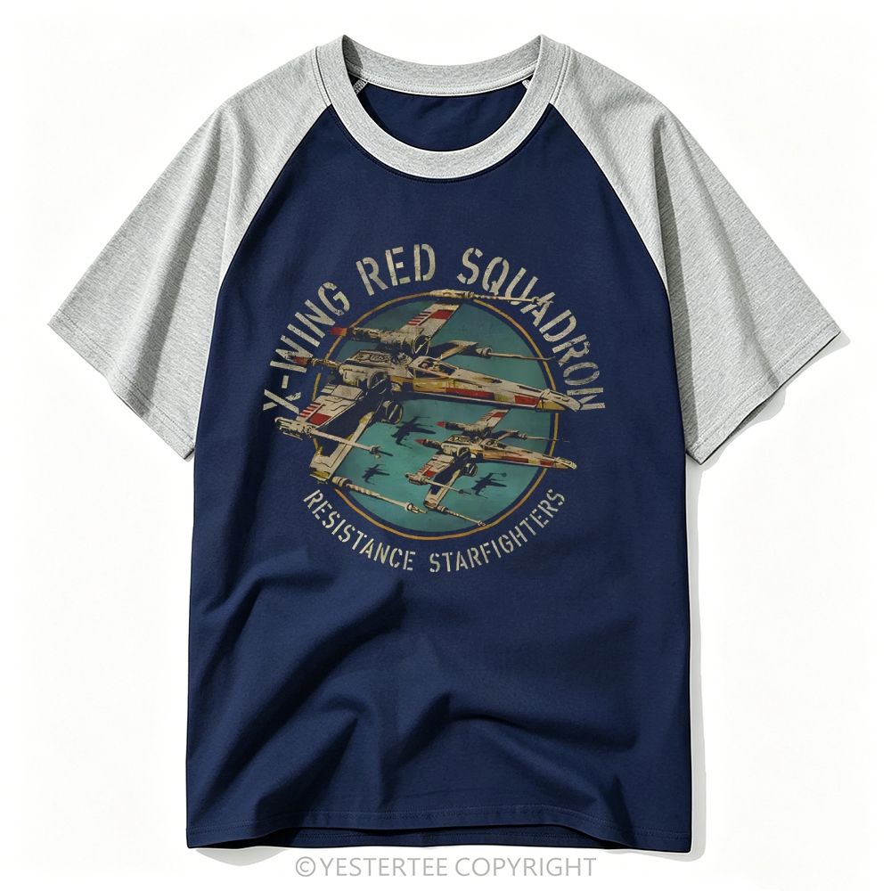  Starfighter Circle Badge Baseball T-shirt