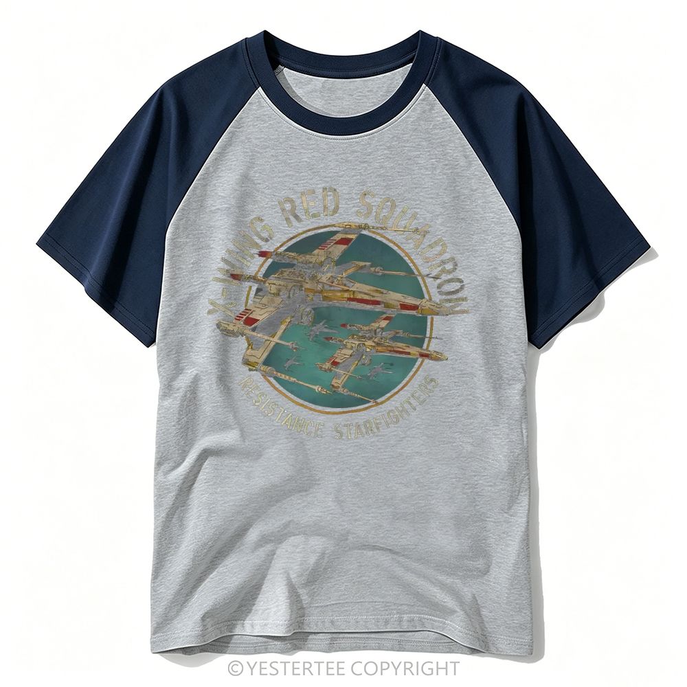  Starfighter Circle Badge Baseball T-shirt