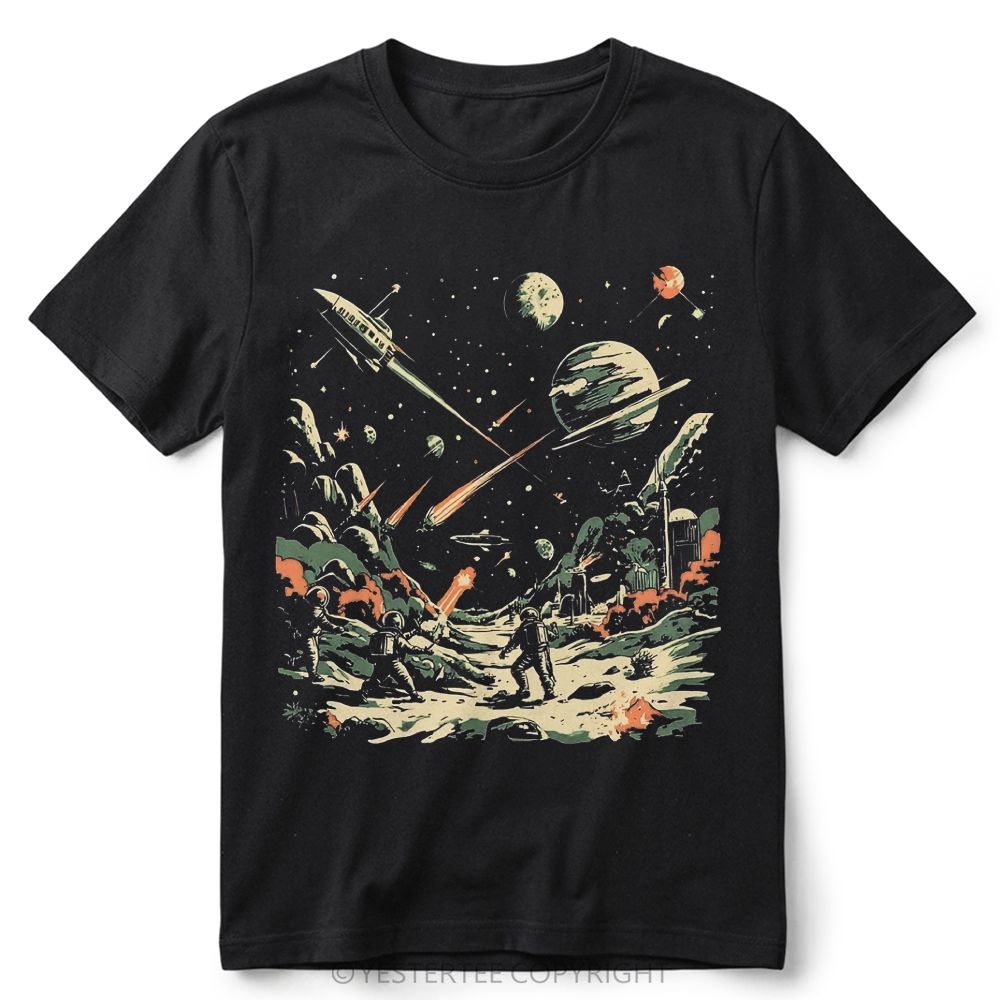 Yestertee Retro Cotton T-Shirt 2607000101