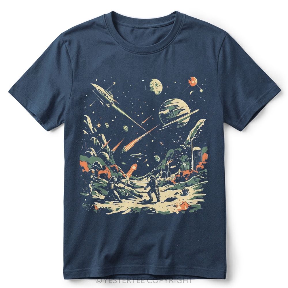 Yestertee Retro Cotton T-Shirt 2607000101