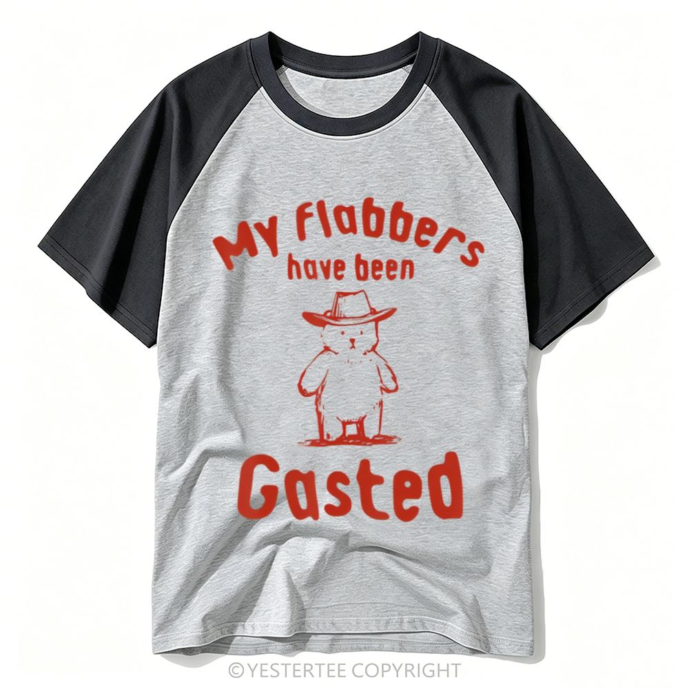 Cowboy Hat Fluffy Bear Funny Wordplay Pun Baseball T-shirt