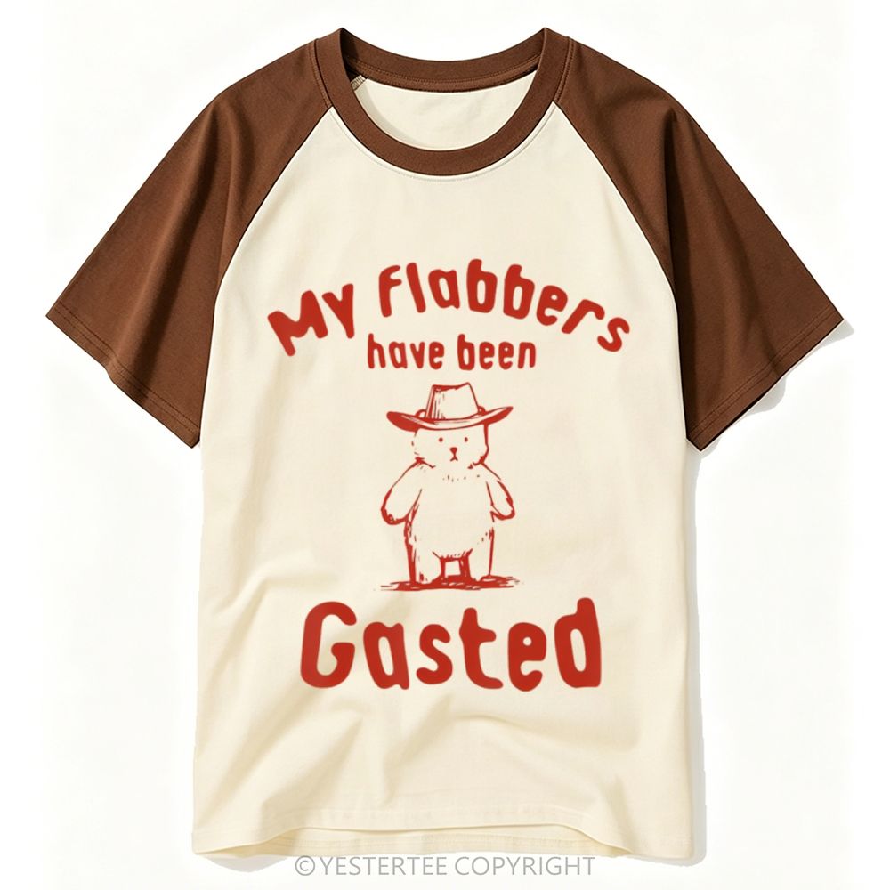 Cowboy Hat Fluffy Bear Funny Wordplay Pun Baseball T-shirt