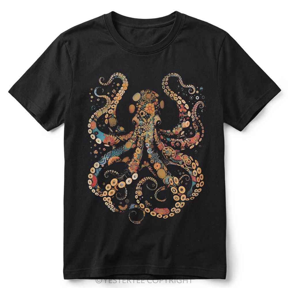 Yestertee Retro Cotton T-Shirt 2607000640