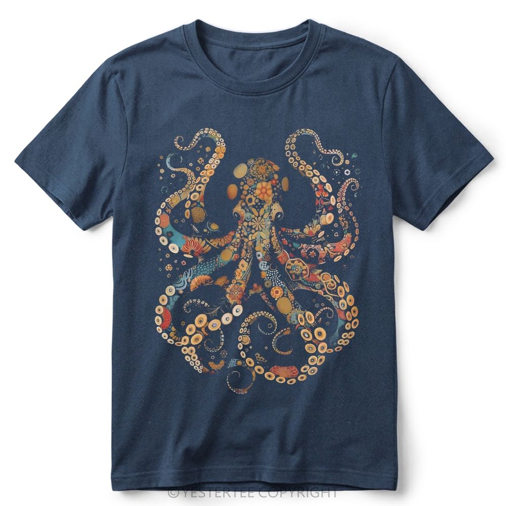 Yestertee Retro Cotton T-Shirt 2607000640