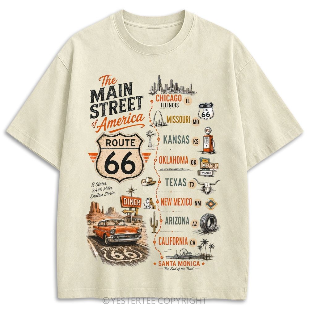 Retro Washed T-shirt 2607001366