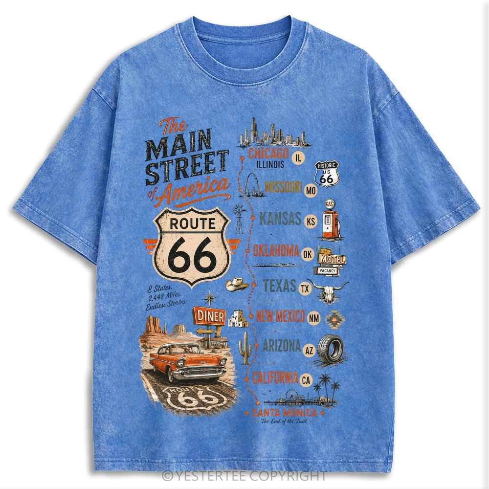 Retro Washed T-shirt 2607001366