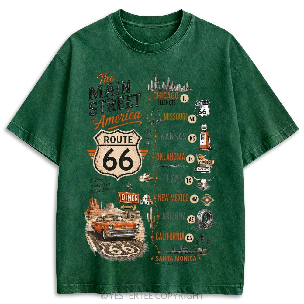 Retro Washed T-shirt 2607001366