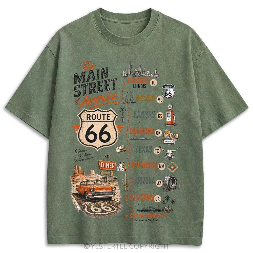 Retro Washed T-shirt 2607001366
