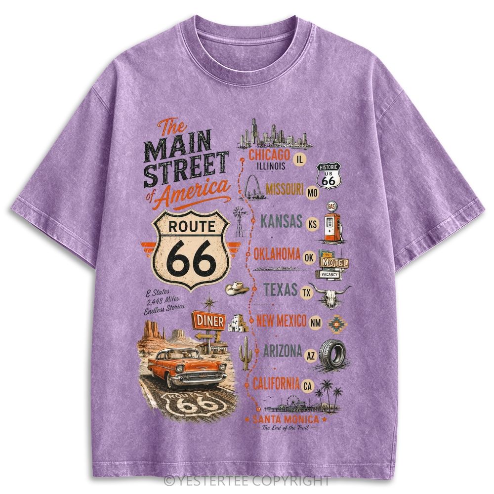 Retro Washed T-shirt 2607001366
