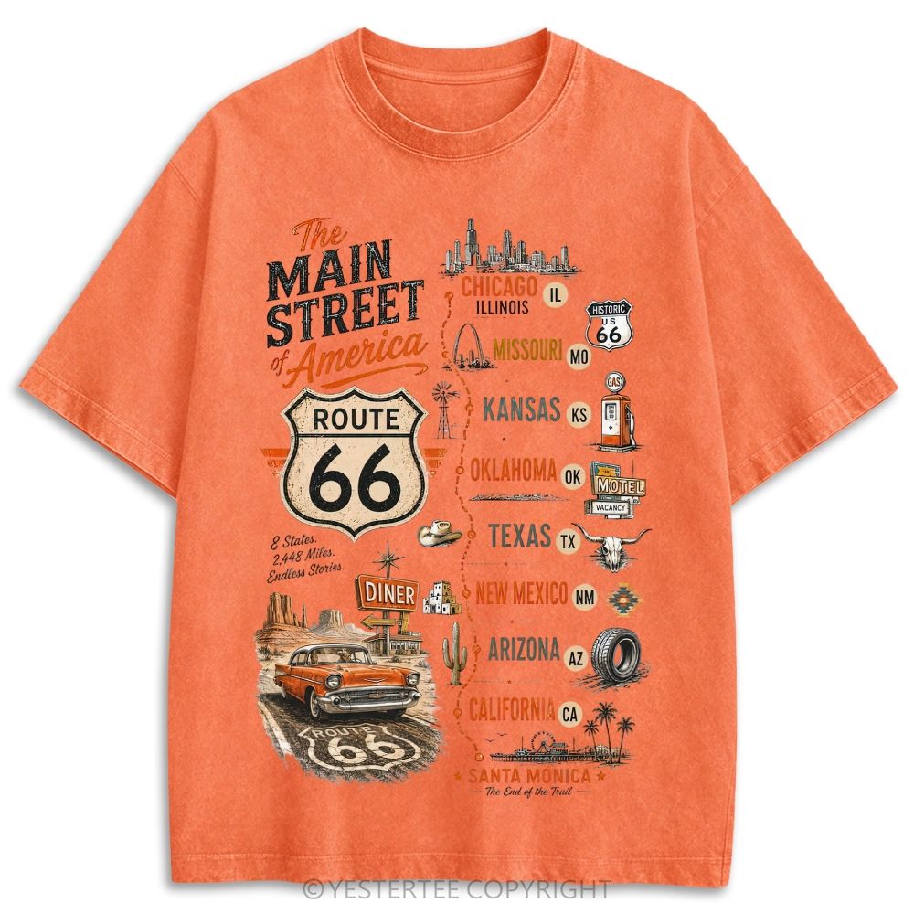 Retro Washed T-shirt 2607001366