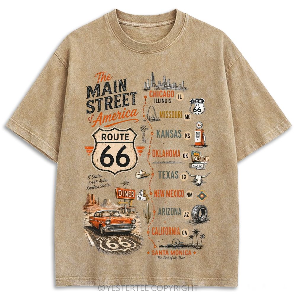 Retro Washed T-shirt 2607001366