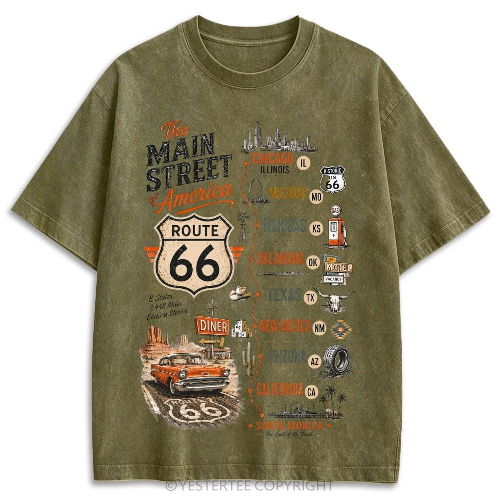 Retro Washed T-shirt 2607001366