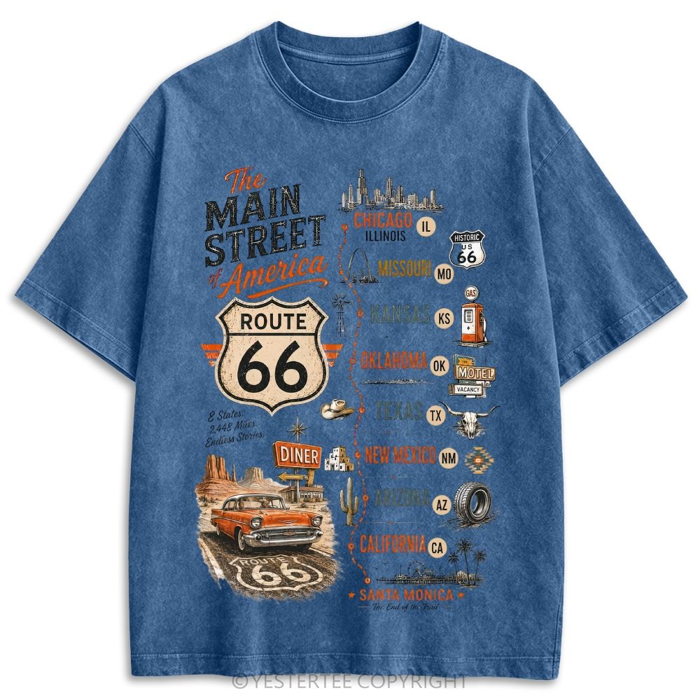 Retro Washed T-shirt 2607001366
