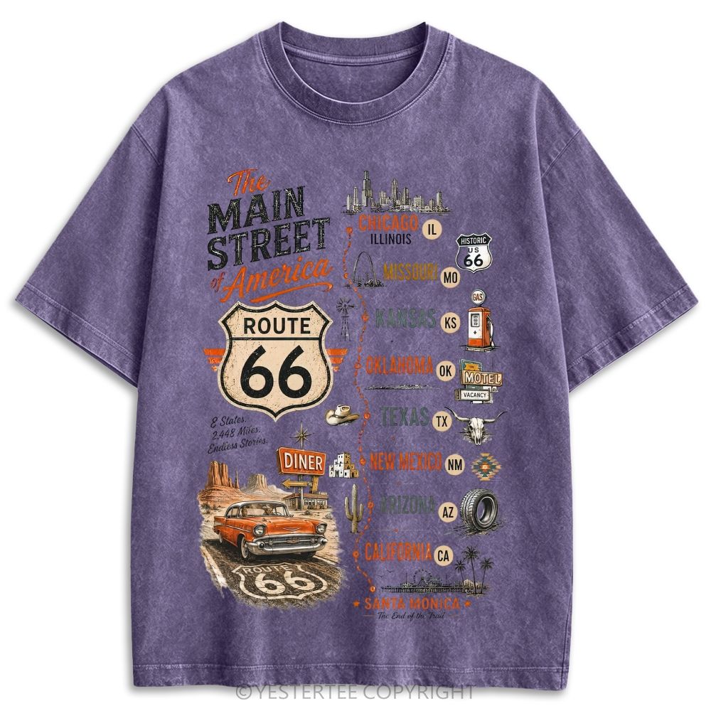 Retro Washed T-shirt 2607001366