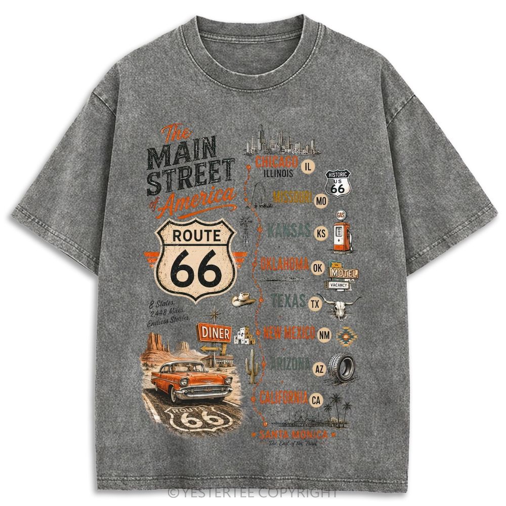 Retro Washed T-shirt 2607001366