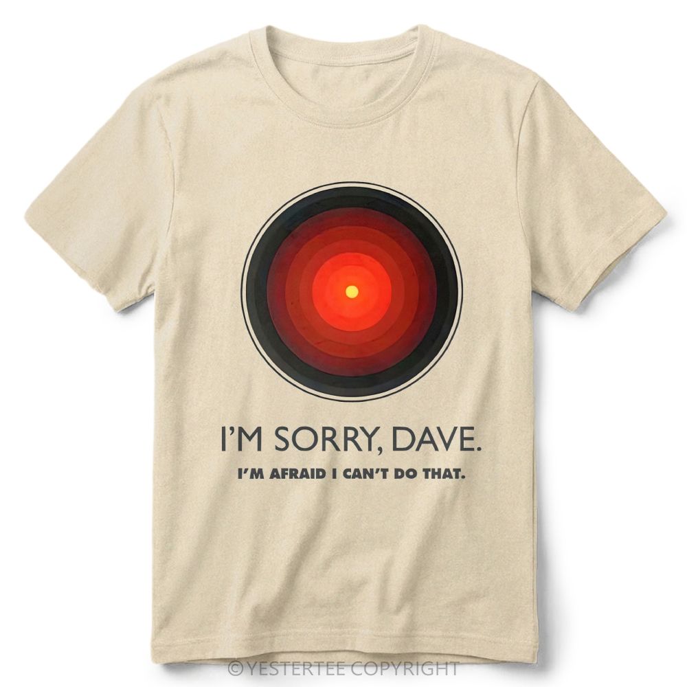 Retro Red Concentric Circle Optical Graphic Cotton T-Shirt