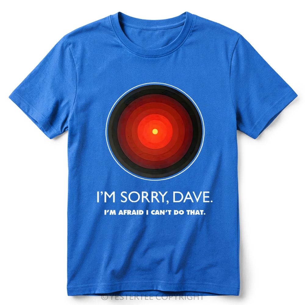 Retro Red Concentric Circle Optical Graphic Cotton T-Shirt