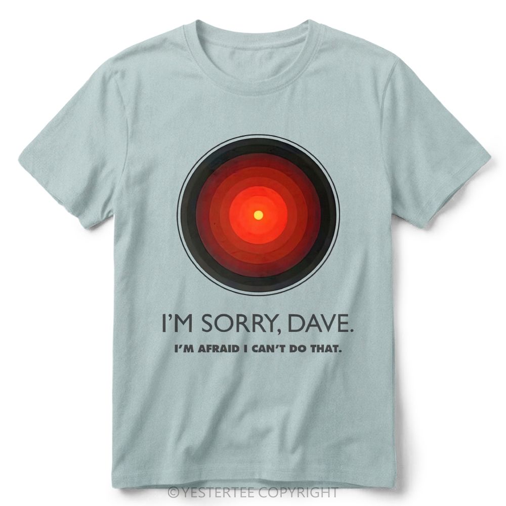 Retro Red Concentric Circle Optical Graphic Cotton T-Shirt
