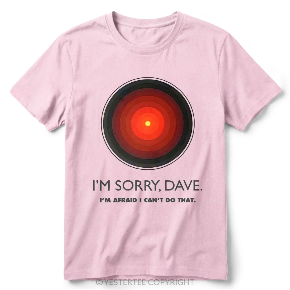 Retro Red Concentric Circle Optical Graphic Cotton T-Shirt
