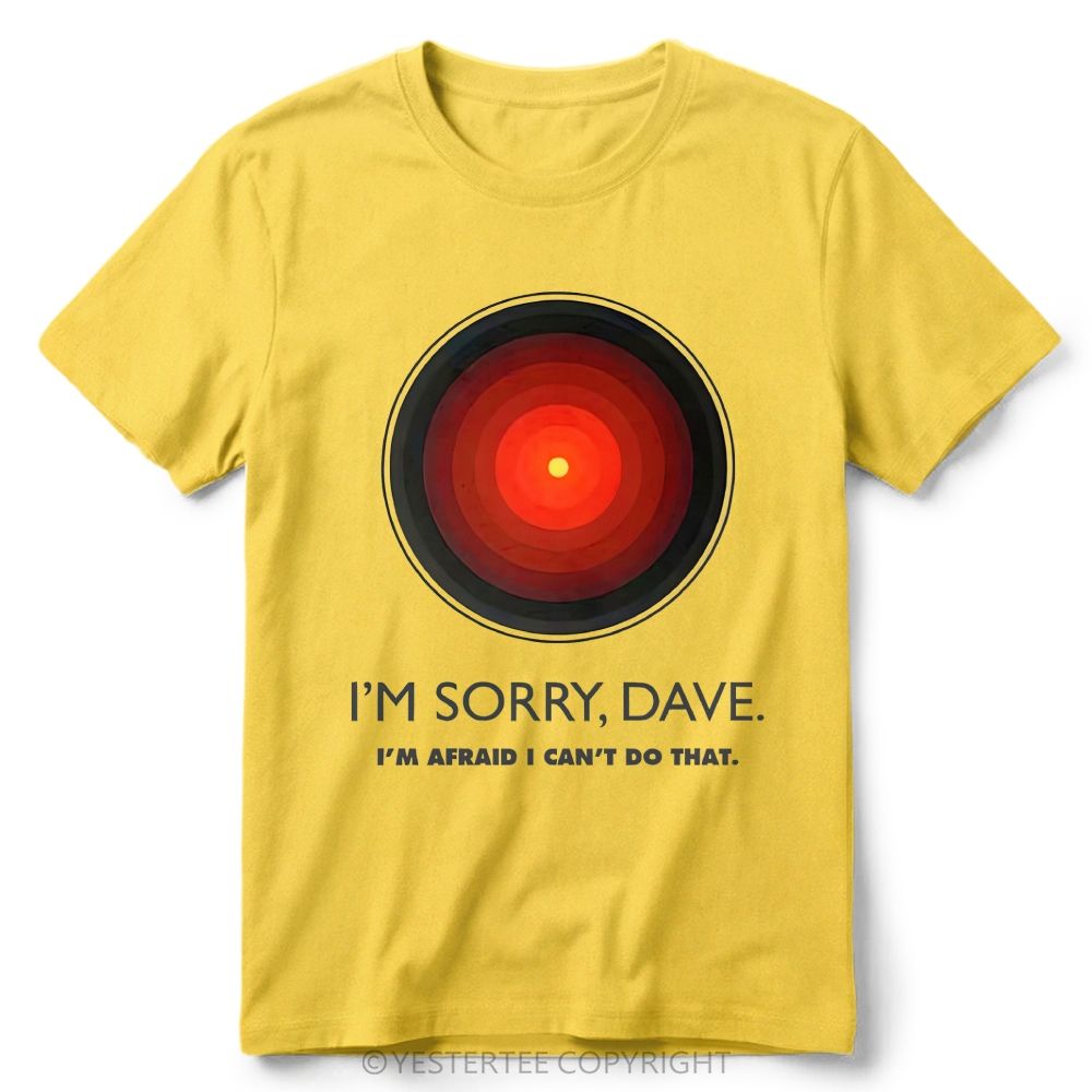 Retro Red Concentric Circle Optical Graphic Cotton T-Shirt