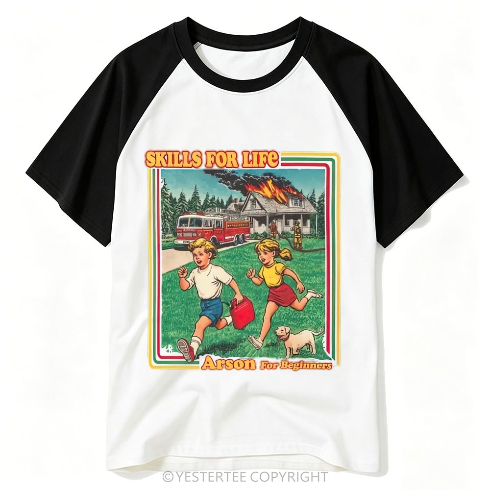 Yestertee Mountain Trout Pine Forest Protect Parks Baseball T-shirt