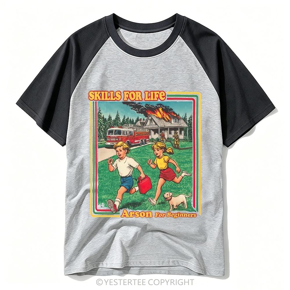 Yestertee Mountain Trout Pine Forest Protect Parks Baseball T-shirt