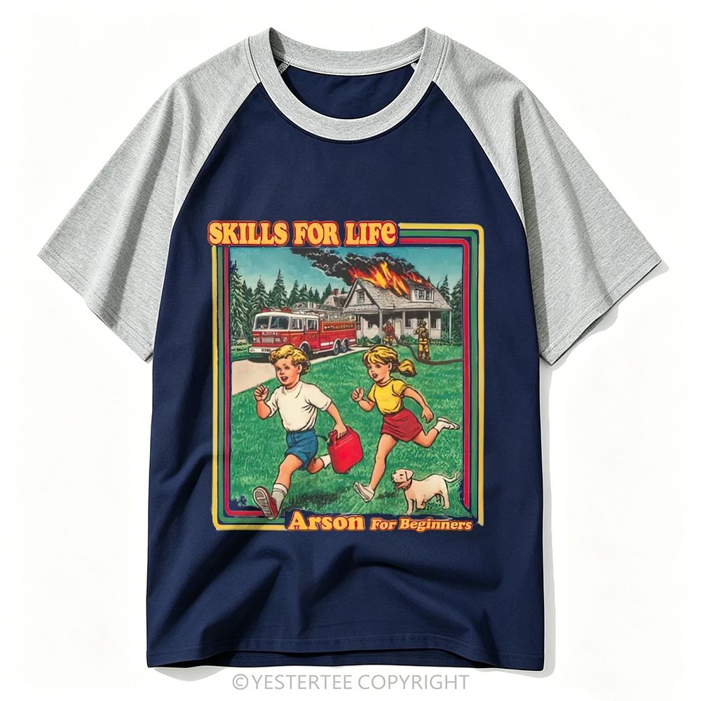 Yestertee Mountain Trout Pine Forest Protect Parks Baseball T-shirt