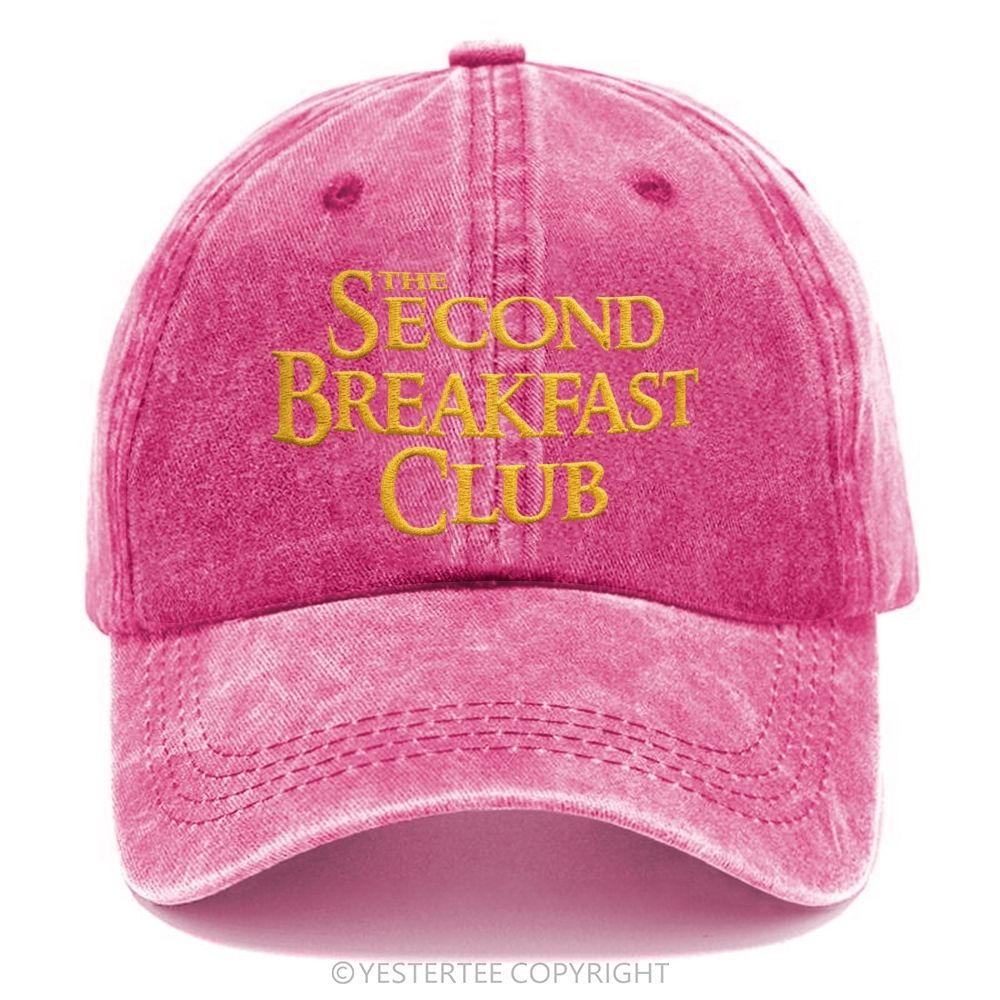 Yestertee Embroidered Vintage Fantasy Quote Washed Cap 
