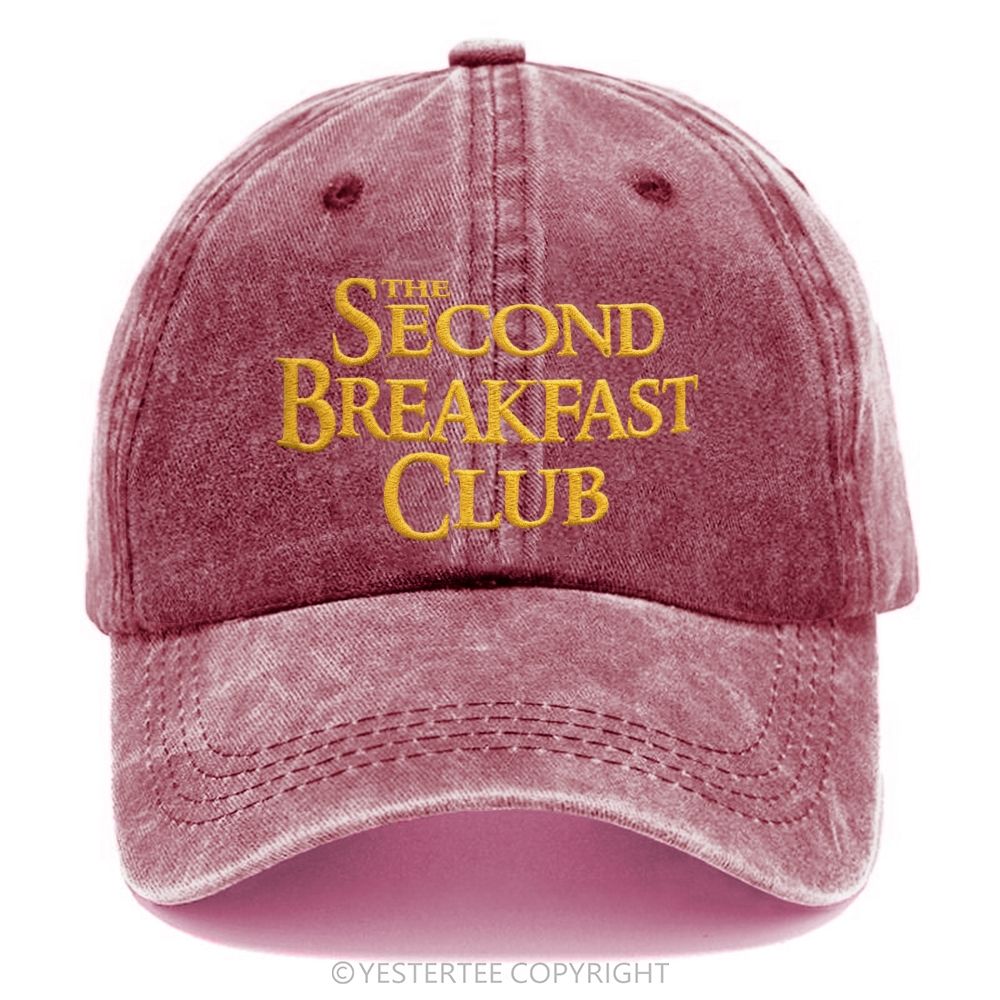 Yestertee Embroidered Vintage Fantasy Quote Washed Cap 