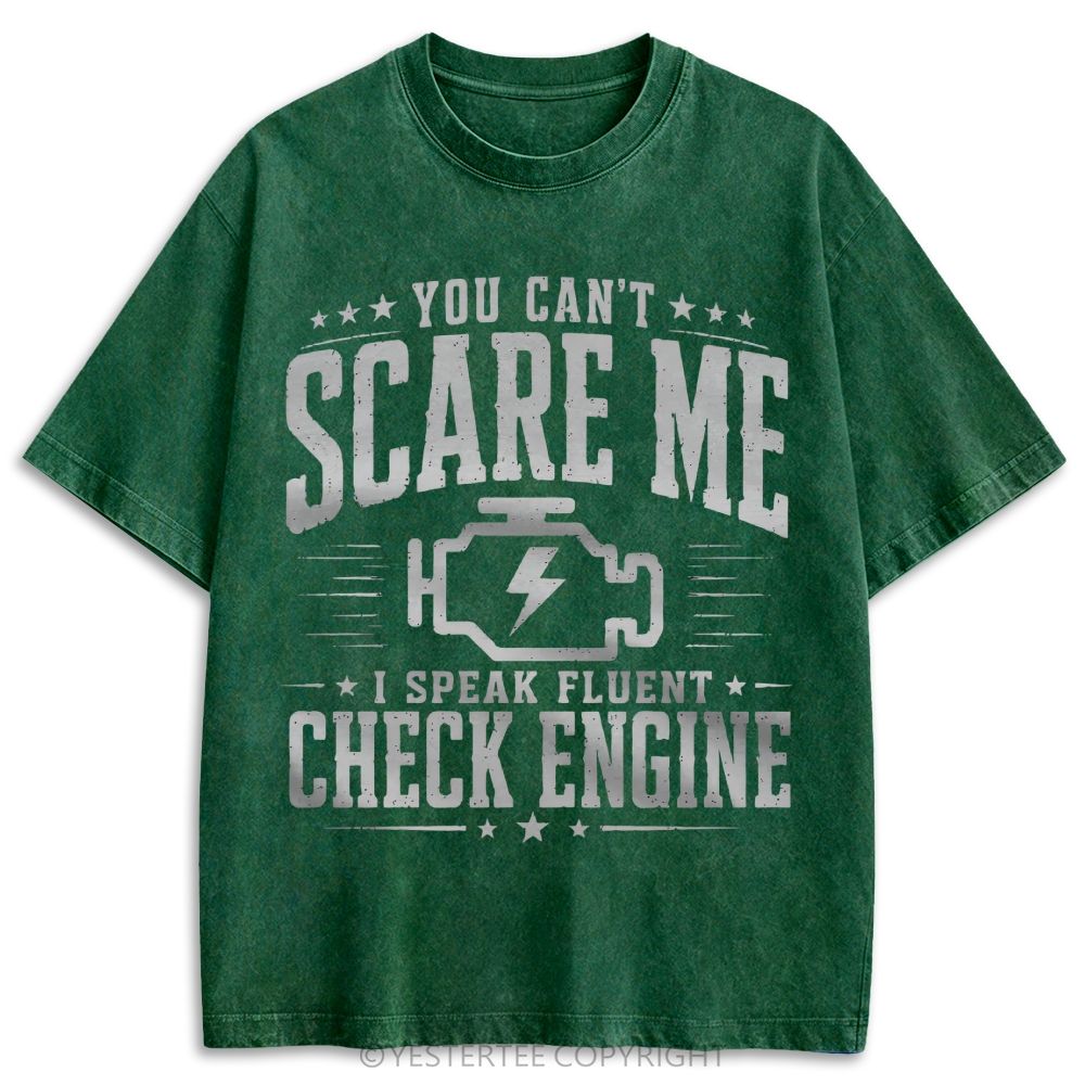 Car Enthusiast Things I Do In My Spare Time Retro Washed T-shirt