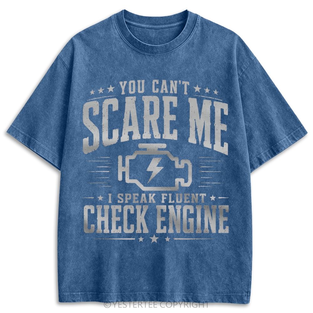 Car Enthusiast Things I Do In My Spare Time Retro Washed T-shirt