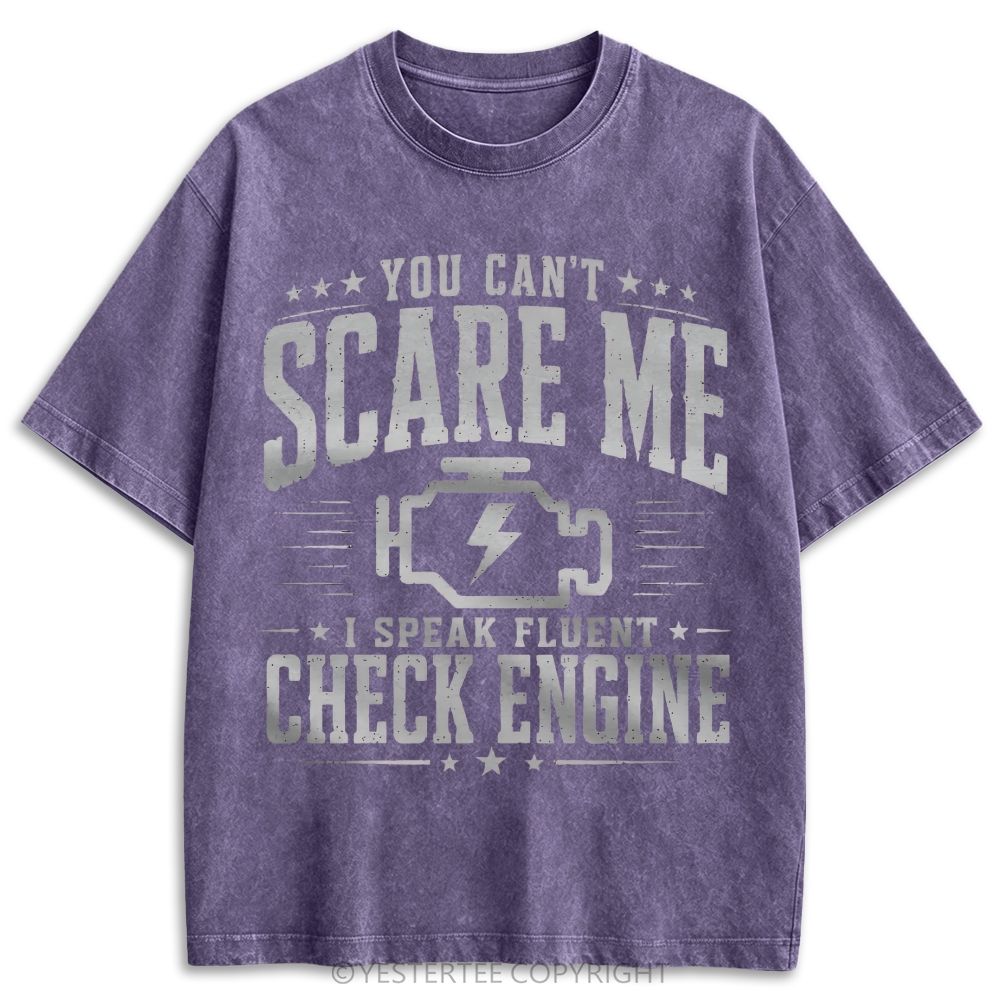 Car Enthusiast Things I Do In My Spare Time Retro Washed T-shirt