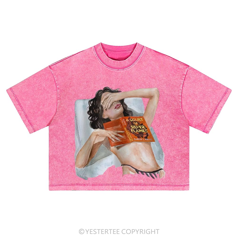 Washed Cropped T-Shirt 2607004663