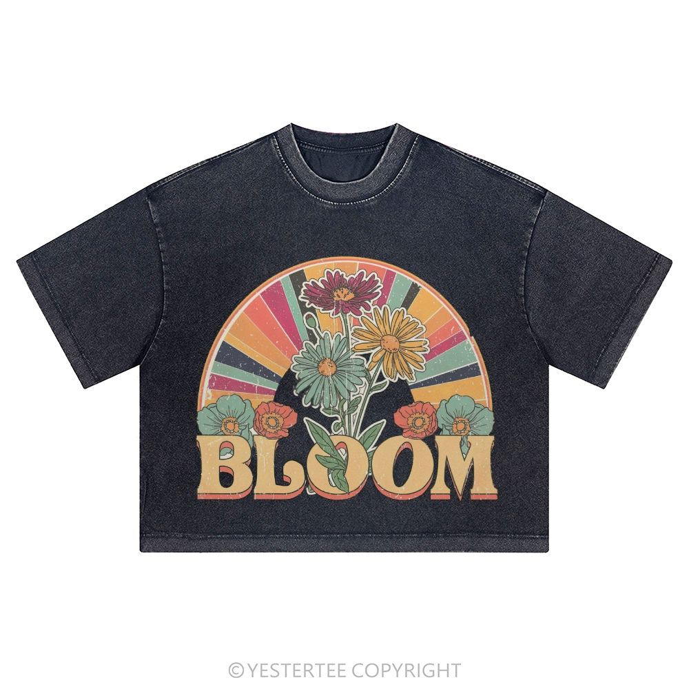 Washed Cropped T-Shirt 2607004695
