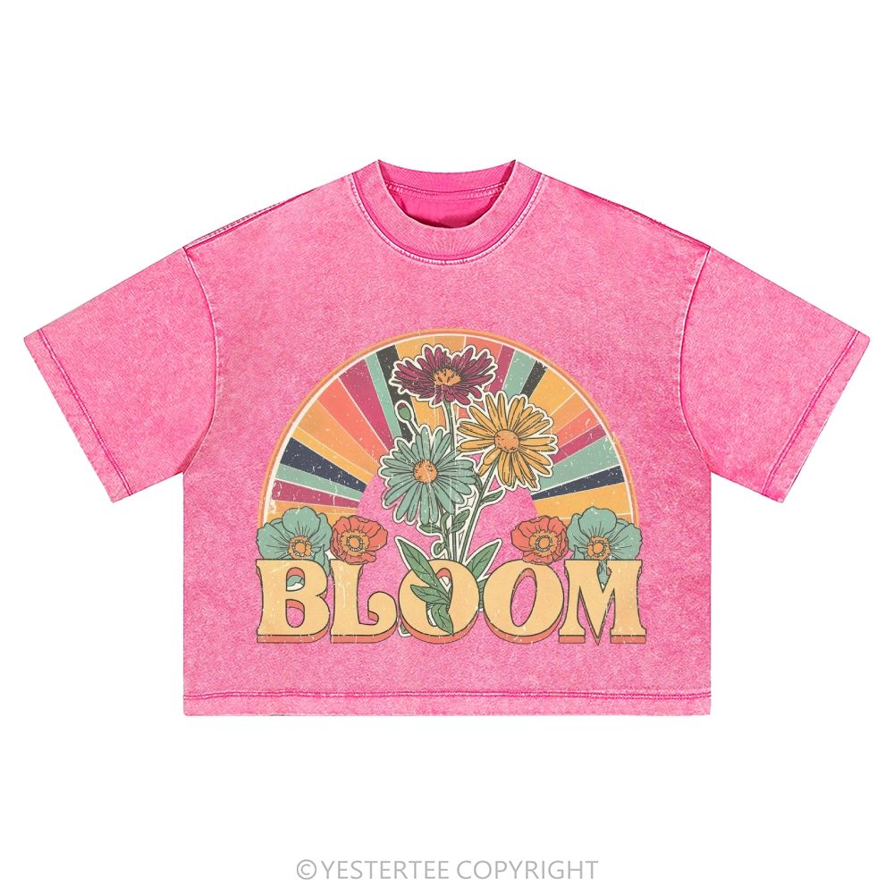 Washed Cropped T-Shirt 2607004695