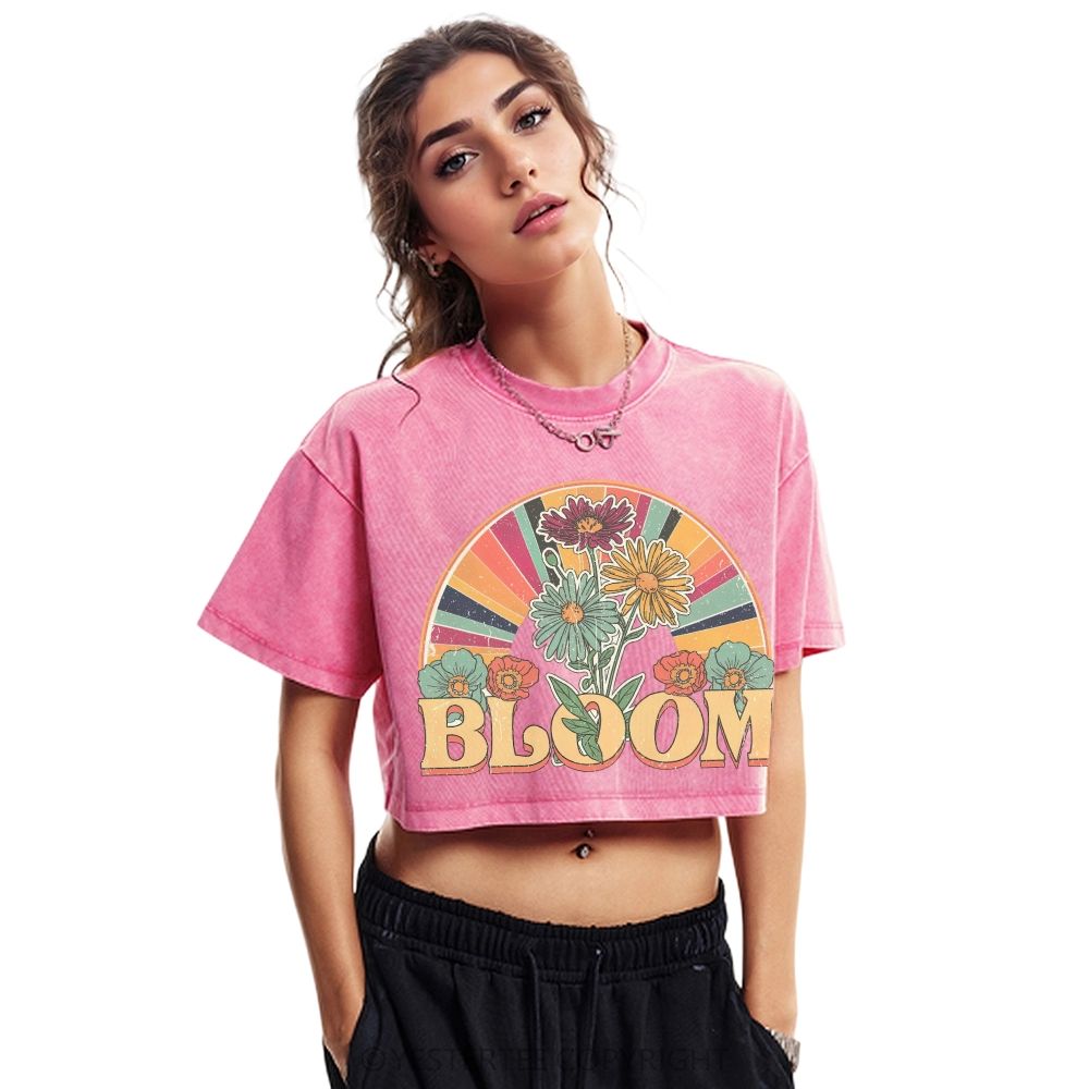 Washed Cropped T-Shirt 2607004695