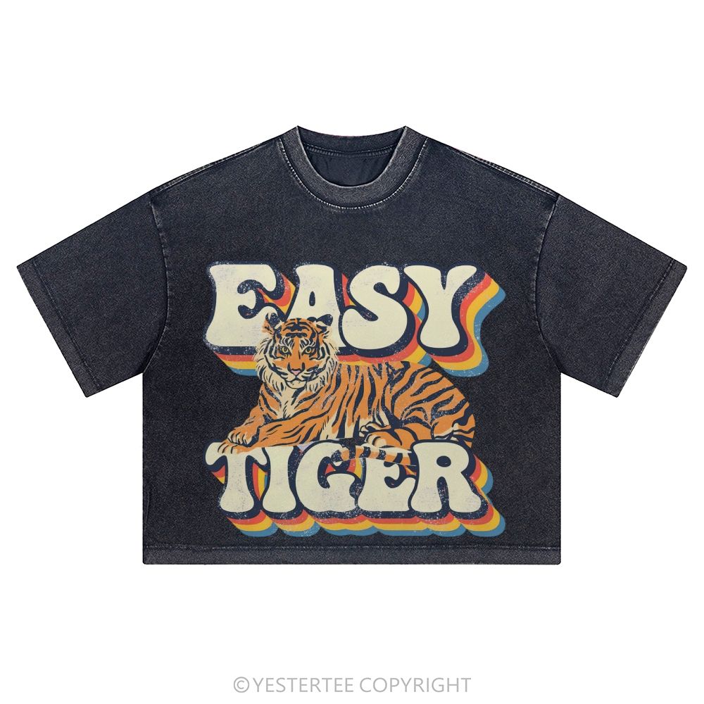Washed Cropped T-Shirt 2607004818