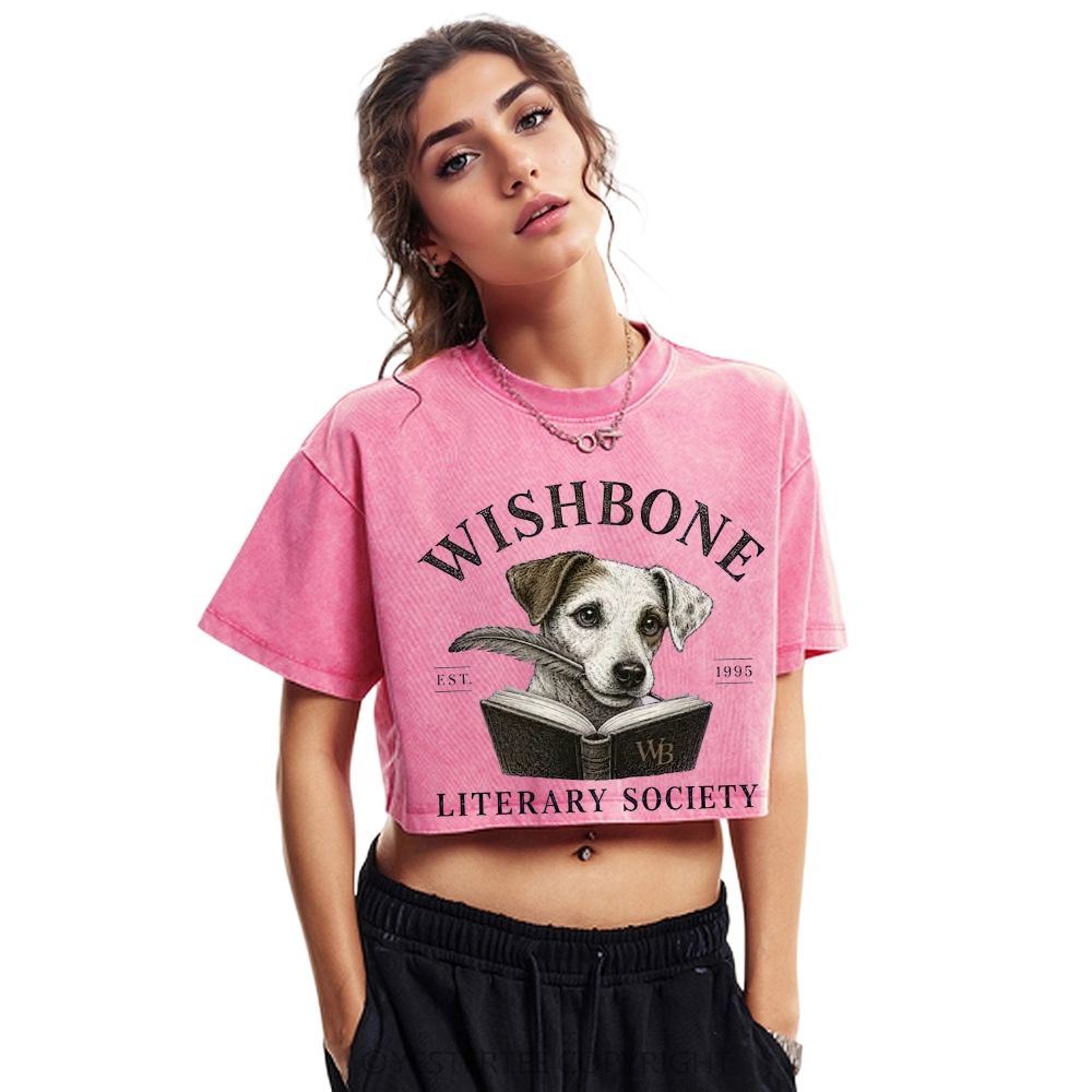 Washed Cropped T-Shirt 2607004856