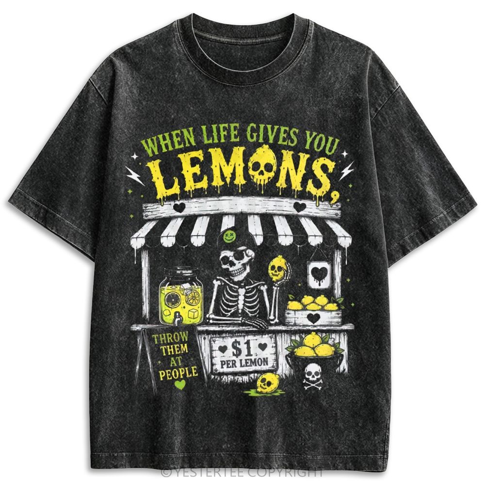 Retro Washed T-shirt 2607010625