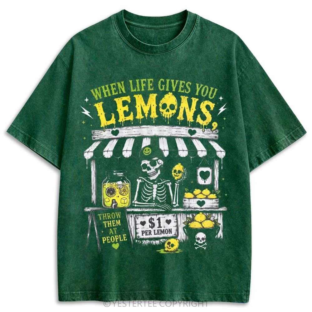 Retro Washed T-shirt 2607010625