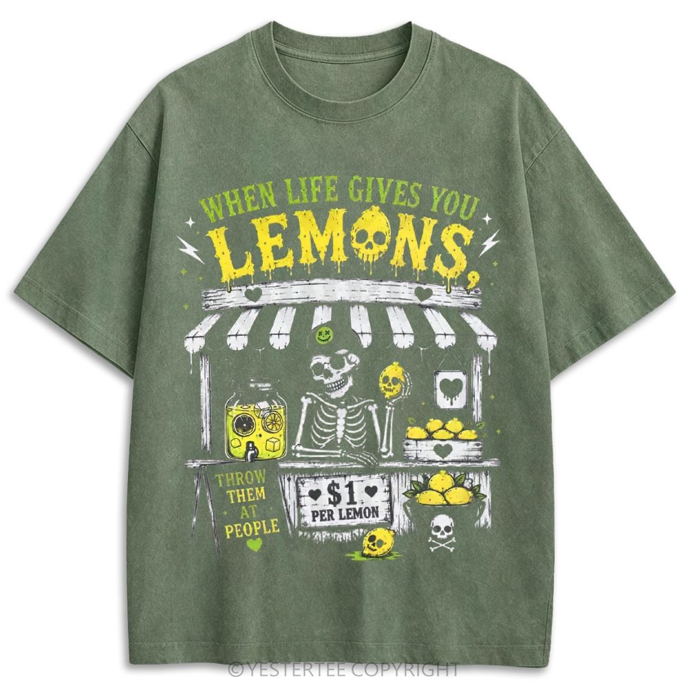 Retro Washed T-shirt 2607010625