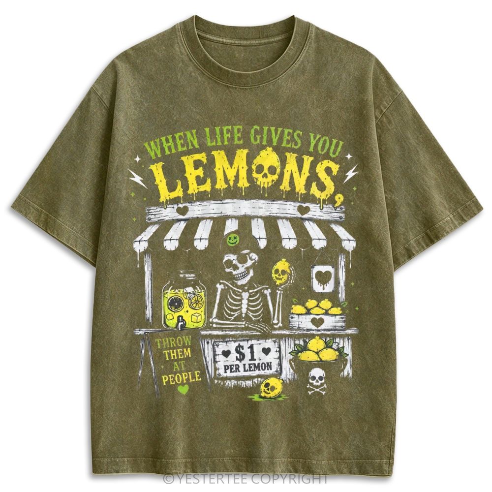 Retro Washed T-shirt 2607010625