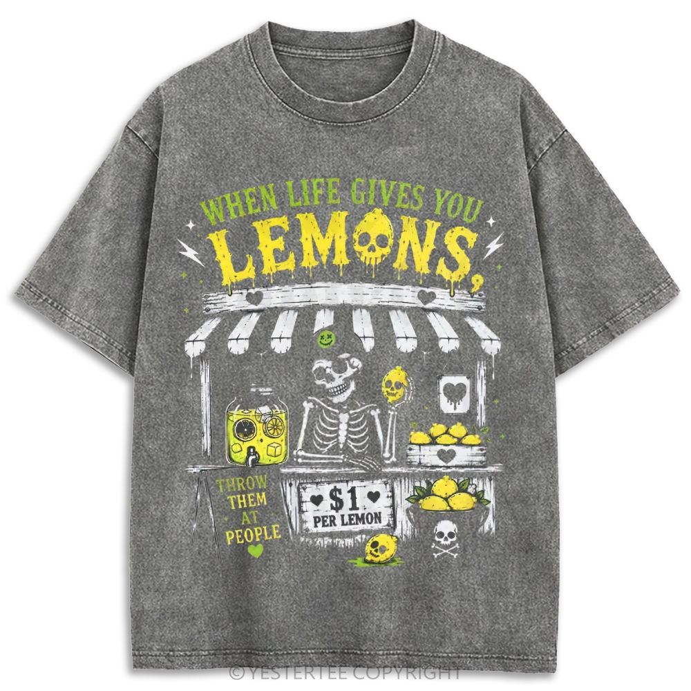 Retro Washed T-shirt 2607010625
