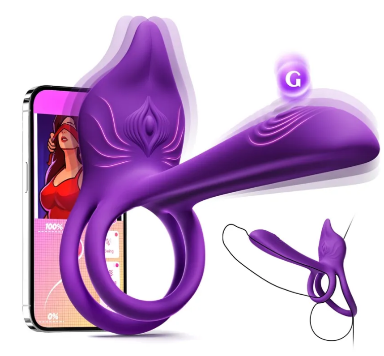 Enchanted GirlLuxe Smart VibratingRing-App-ControlledPleasure for couples