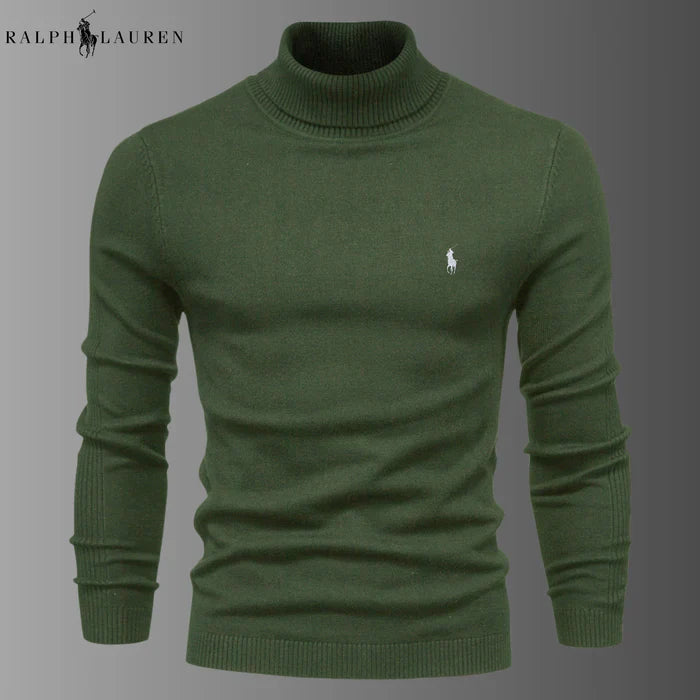 Men's Zipper Knit Sweater