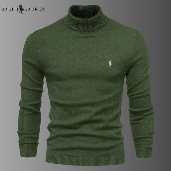 Men's Zipper Knit Sweater