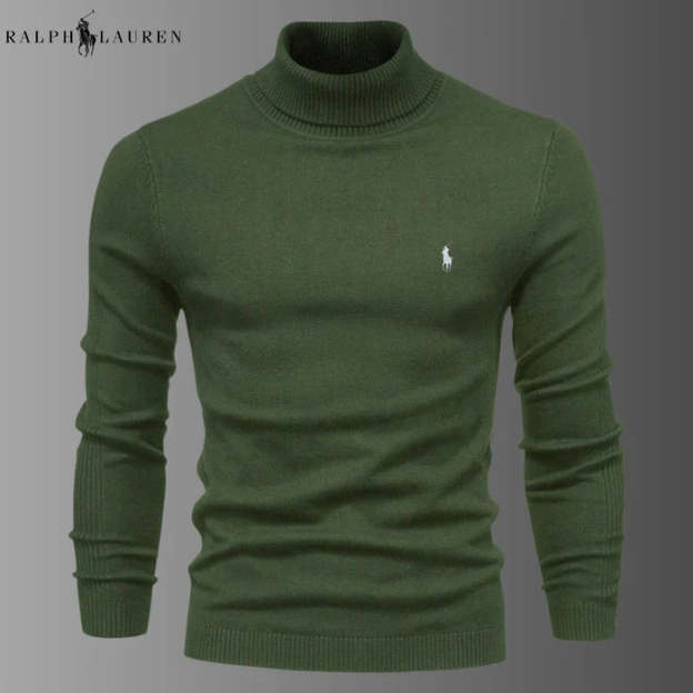 Men's Zipper Knit Sweater