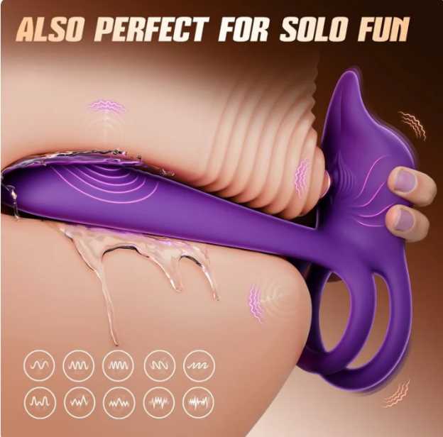 Enchanted GirlLuxe Smart VibratingRing-App-ControlledPleasure for couples