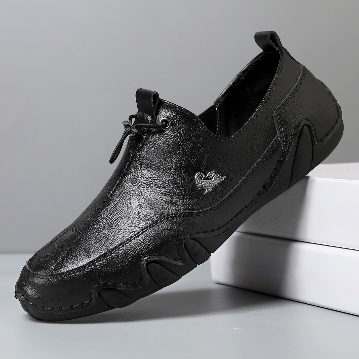 Men's Daily Lightweight Comfortable Orthopedic Leather Loafers